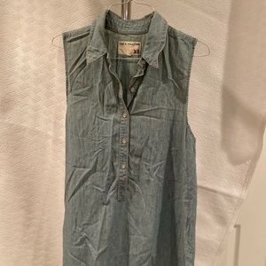 Rag and Bone tank denim dress